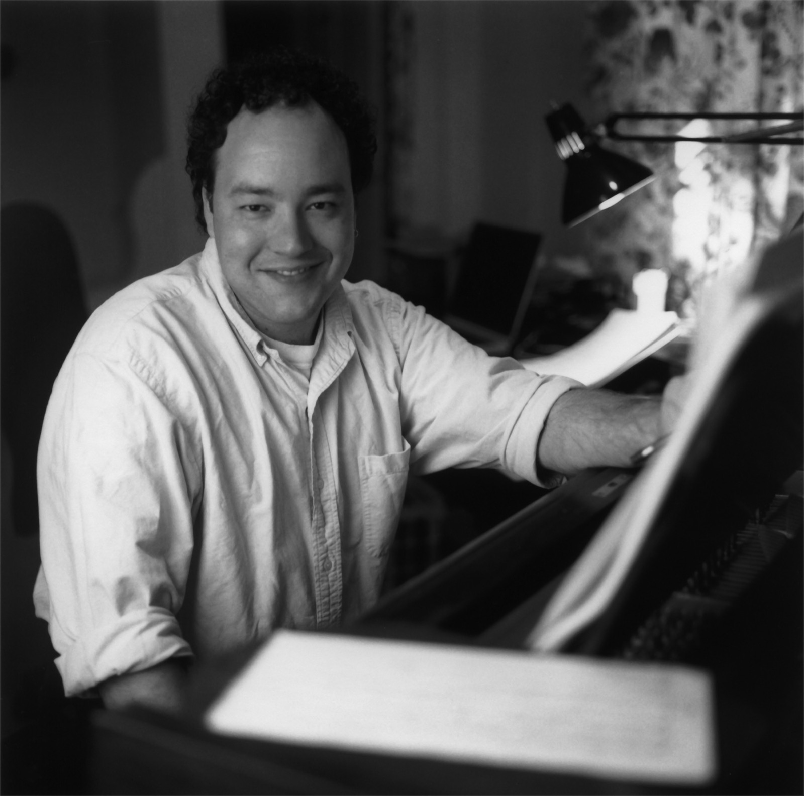 Robert Paterson composing at the MacDowell Colony